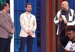 MasterChef'te korkutan anlar! Erim'in boynuna yağ sıçradı