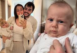 Ünlü çift bebeklerinin son halini paylaştı! 'Seninle 3 ay oğluşum'
