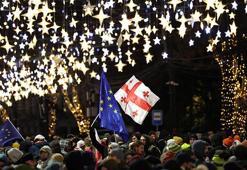 Gürcistan'da sular durulmuyor! AB yanlısı gösteriler 28 gündür devam ediyor