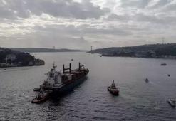 İstanbul Boğazı'nda gemi arızası! Boğaz trafiği çift yönlü kapatıldı