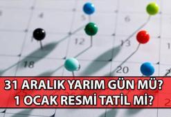 Yılbaşında kaç günlük tatil var? 31 Aralık yarım gün mü, 1 Ocak resmi tatil mi? İşte 2025 Resmi tatiller takvimi