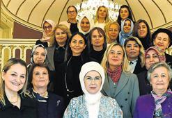 Emine Erdoğan, TOGEM-DER Yönetim Kurulu üyeleriyle buluştu