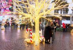 Nişantaşı yılbaşı etkinlikleri için ışıl ışıl! Fotoğraf çektirmek için akın ettiler