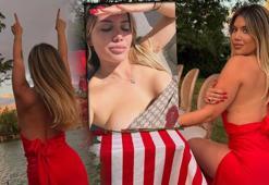 Wanda Nara'dan cesur 2025 paylaşımı! Havuz başı pozlarıyla Instagram'ı yaktı geçti