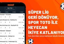 Süper Lig geri dönüyor, Spor Toto ile heyecan ikiye katlanıyor! İşte devirden sonra beklenen büyük ikramiye…