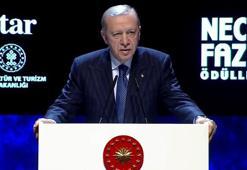 11'inci Necip Fazıl Ödülleri! Cumhurbaşkanı Erdoğan'dan önemli açıklamalar
