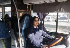 İki çocuk annesi, hayalini gerçekleştirip otobüs şoförü oldu