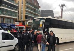 Galatasaray - Göztepe maçı öncesi bıçaklı kavga; 2 yaralı!