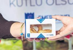 Vatandaşa kandil simidi ikramı