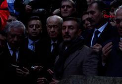 MHP lideri Devlet Bahçeli, Ferdi Tayfur'un cenaze törenine katıldı