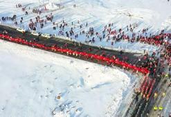 Türkiye, "Bu toprakta izin var" temasıyla Sarıkamış'ta yürüyüşe başladı