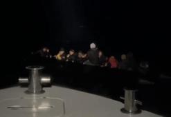 Ayvacık açıklarında 26 kaçak göçmen kurtarıldı