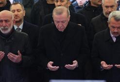 Cumhurbaşkanı Erdoğan, Kıbrıs Gazisi komşusunun cenaze törenine katıldı