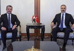 Dışişleri Bakanı Hakan Fidan, IKBY Başbakanı Barzani ile görüştü