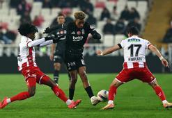 Sivasspor - Beşiktaş maçından kareler