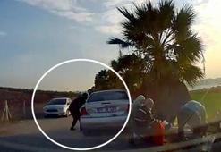 Soğukkanlı hırsız pes dedirtti! Piknik yapan ailenin ruhu duymadı