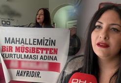 'Mahallemizin bir musibetten kurtulması hayrıdır' yazılı pankart asıp, lokma döktürdü