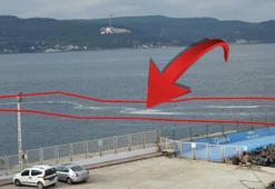 Çanakkale Boğazı'nda görüldü! Endişeli bekleyiş başladı