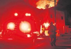 Alevlerin arasında kalan insanlar, yetkililere ateş püskürdü: Los Angeles isyanı