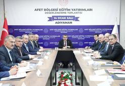 Bakan Tekin Afet Bölgesi Eğitim Yatırımları Değerlendirme Toplantısı'na katıldı