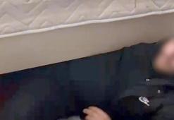 Her yerde aranıyordu! Bazanın altında yakalandı