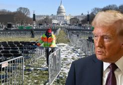 40 yıl sonra bir ilk! Aşırı soğuk hava Trump'ın yemin törenini vurdu