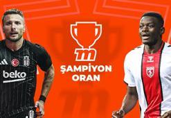 Beşiktaş'ın konuğu Samsunspor! Şampiyon Oranlar Misli'de