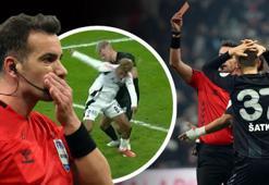 Beşiktaş - Samsunspor maçında kırmızı kart kararı doğru mu? 'Dikkatsiz hareket, penaltı olmalıydı'