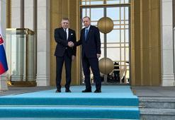 Slovak Cumhuriyeti Başbakanı Robert Fico Ankara'da! Erdoğan resmi törenle karşıladı