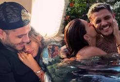 Mauro Icardi'den sevgilisi China Suarez ile sarmaş dolaş pozlar! 'Rüya gibi gün batımı'