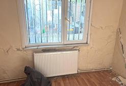 İstanbul'da 3 katlı binada çatlaklar! Daireler boşaltıldı