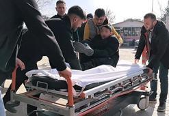 Otomobille elektrikli bisiklet çarpıştı, 12 yaşındaki çocuk ölümden döndü