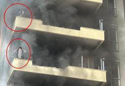 Yer: Antalya! 12 katlı otel inşaatında yangın: Mahsur kalan işçiler kurtarıldı