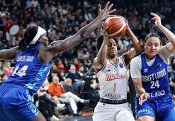 ÇBK Mersin, Basket Landes'i mağlup etti!
