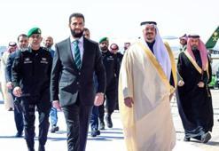 Suriye Cumhurbaşkanı Şara, ilk yurt dışı ziyareti kapsamında Suudi Arabistan'da