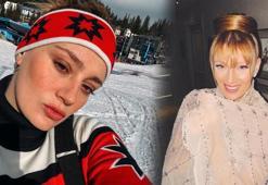 Gizem Karaca'dan karnı burnunda pozlar! 'Her şey çok şükür yolunda'
