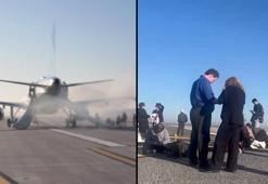 ABD’de uçağın motoru alev aldı! 104 yolcu ve 5 mürettebat tahliye edildi