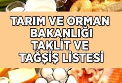 YENİ TAKLİT VE TAĞŞİŞ LİSTESİ! Tarım ve Orman Bakanlığı 4 Şubat tarihli taklit ve tağşiş listesi yayımlandı! İşte hileli ürünler...