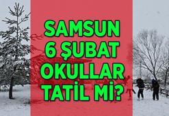 SAMSUN 6 ŞUBAT PERŞEMBE (BUGÜN) OKULLAR TATİL Mİ? Samsun'da kar tatili olan ilçeler belli oldu! Samsun Valiliği'nden kar tatili açıklaması geldi!