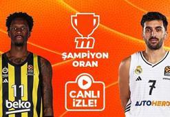 Fenerbahçe Beko, THY Avrupa Ligi'nde Real Madrid’i ağırlıyor! Canlı yayın ve Şampiyon Oranlar Misli'de