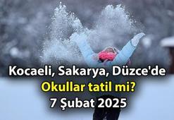 SON DAKİKA KAR TATİLİ HABERLERİ 📢 Kocaeli, Sakarya, Düzce'de okullar tatil mi? 7 Şubat bugün Kocaeli, Sakarya, Düzce'de kar tatili var mı, yok mu?