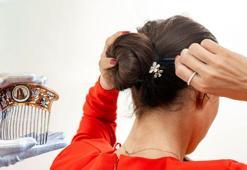 Her saç tipine hızla uyum sağlıyor! Birçok tokadan daha etkili, zarif ve şık Fransız tarağı