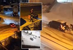 İstanbul'da kar yağışı kazalara neden oldu!