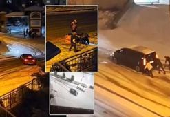 İstanbul'da kar yağışı kazalara neden oldu!