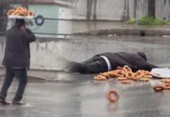 Esenyurt'ta bayılma numarasıyla duygu sömürüsü kamerada