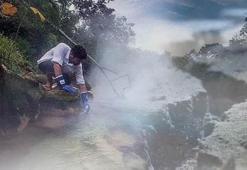 Dünyada bir benzeri yok! Fokur fokur kaynıyor: Ormanın kalbinden geçen fay hattı