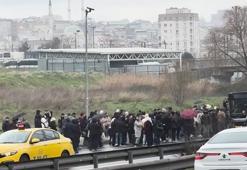 İstanbul'da viyadük düzenleme çalışması! Metro hattını kullanan yolcular isyan etti