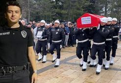 Kazada ölen polis memuruna son veda! Kahreden detay ortaya çıktı