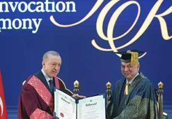 Cumhurbaşkanı Erdoğan'a Malezya'da fahri doktora beratı verildi