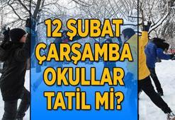 PEŞ PEŞE KAR TATİLİ 📢 12 Şubat Çarşamba bugün kar tatili olan il ve ilçeler! Hangi il ve ilçelerde 12 Şubat okullar tatil edildi?